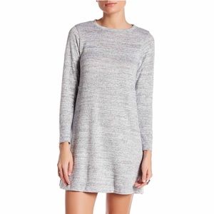 Petite Long Sleeve Swing Dress